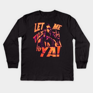 LA Knight The Megastar Kids Long Sleeve T-Shirt